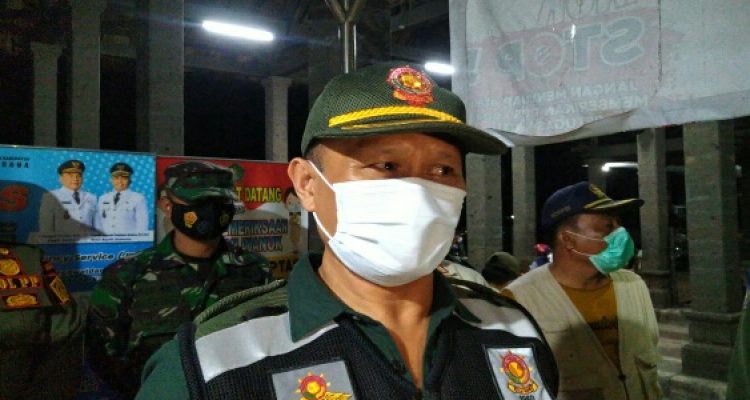 Ket poto, Sekretaris Satpol PP Provinsi Bali I Gusti Agung Ngurah Partama