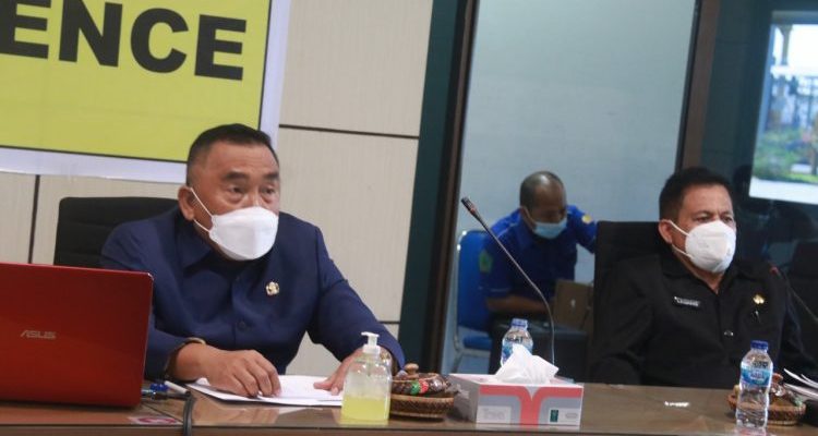 Bupati Jembrana I Nemgah Tamba Laporkan Pertanggungjawaban APBD Lewat Virtual dari Pelabuhan Gilimanuk