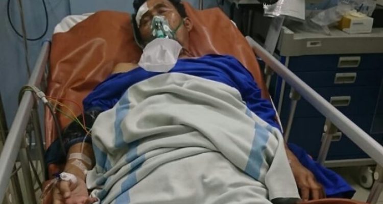 Ket poto, pasien rumah sakit atas nama Sastra Sembiring (58 thn) diduga dipaksa pulang oleh petugas atau perawat jaga rumah sakit