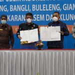 Ket poto : Ombudsman RI Perwakilan Bali dan Pemerintah Kabupaten Jembrana melaksanakan penandatanganan nota kesepakatan, Selasa (4/6). Ket poto : Ombudsman RI Perwakilan Bali dan Pemerintah Kabupaten Jembrana melaksanakan penandatanganan nota kesepakatan, Selasa (4/6).