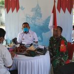 Ket poto, Rapat Kordinasi Jajaran Forkopimda Jembrana di rumah Jabatan Bupati Jembrana untuk mengikuti rakor secara virtual