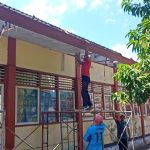 Ket poto : SDN 4 Melaya mulai dibongkar