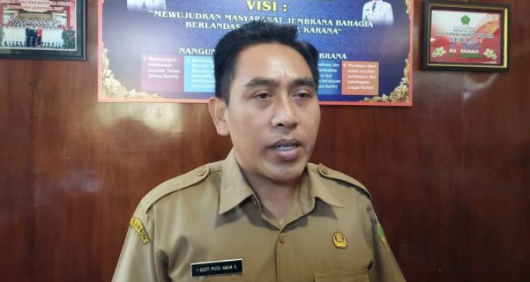 Ket poto: Kadis Disdikpora Kabupaten Jembrana I Gusti Putu Anom Saputra