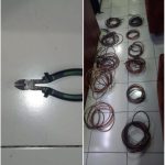 Barang bukti yang diamankan polisi