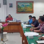 Ket poto: Rakor Komisi II DPRD Jembrana bersama dinas kelautan, perikanan dan perhubungan, pengurus himpunan nelayan Indonesia, PPN Pengambengan