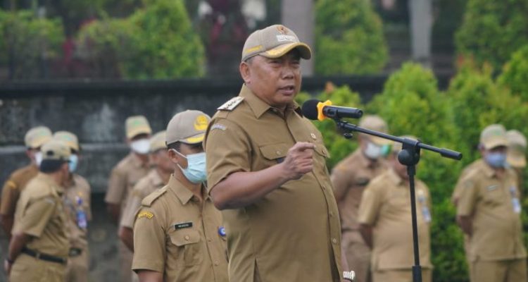 Ket poto: Bupati Jembrana I Nengah Tamba