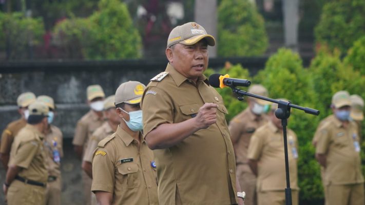 Ket poto: Bupati Jembrana I Nengah Tamba