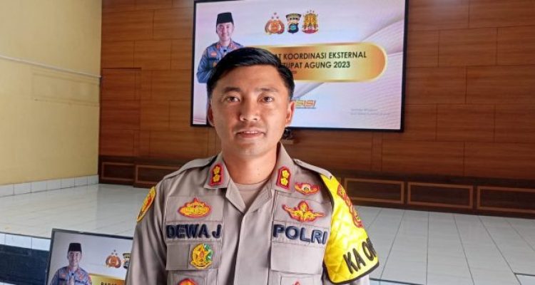 Ket poto: Kapolres Jembrana AKBP I Dewa Gde Juliana