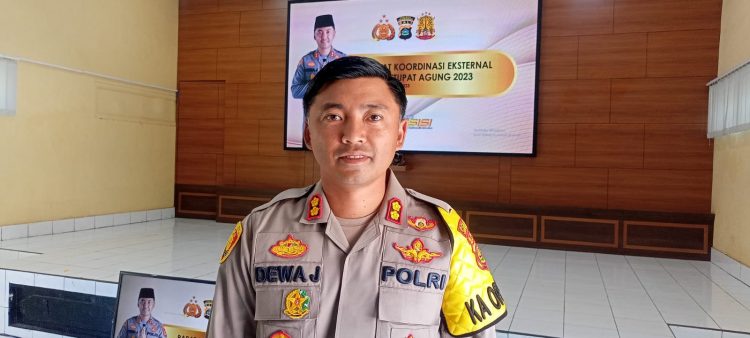 Ket poto: Kapolres Jembrana AKBP I Dewa Gde Juliana
