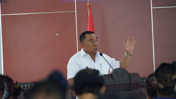 Ket poto : Bupati Jembrana I Nengah Tamba