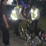 Ket poto: sepeda motor korban diamankan anggota Satlantas Polresjembrana