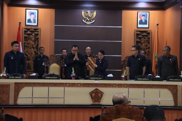 Ket poto: Rapat Paripurna DPRD Jembrana