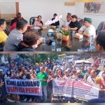 Ket poto: Pedagang Pasar Umum Negara datangi Kantor DPRD Jembrana Ket poto: Pedagang Pasar Umum Negara datangi Kantor DPRD Jembrana