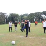 Ket poto: Bupati Jembrana buka Liga Jembrana 2023 di Lapangan Pecangakan