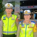 Ket poto: Kasat Lantas bersama Kanit Lantas Polres Jembrana