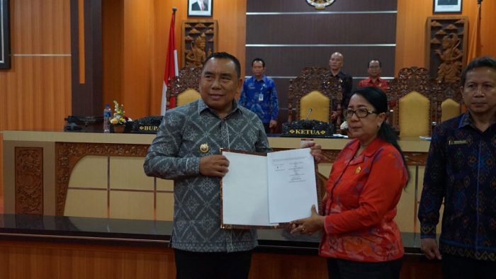 Ket poto: Rapat paripurna IV DPRD Jembrana