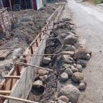 Ket poto: proyek ini dikeluhkan warga