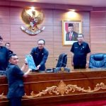 Suasana Rapat Paripurna Penyampaian Pemandangan Umum Fraksi Fraksi Dprd Bangli