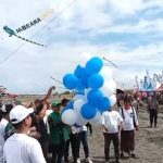 Ket poto: Bupati Jembrana I Nengah Tamba buka Festival Layang-layang Internasional