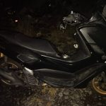 Ket poto: Sepeda motor korban