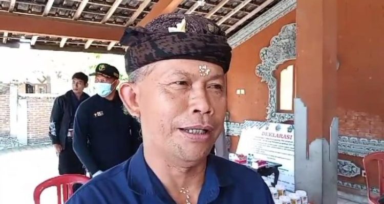 Ket poto: Bendesa Adat Batuagung Ida Bagus Komang Mudiastika Ket poto: Bendesa Adat Batuagung Ida Bagus Komang Mudiastika