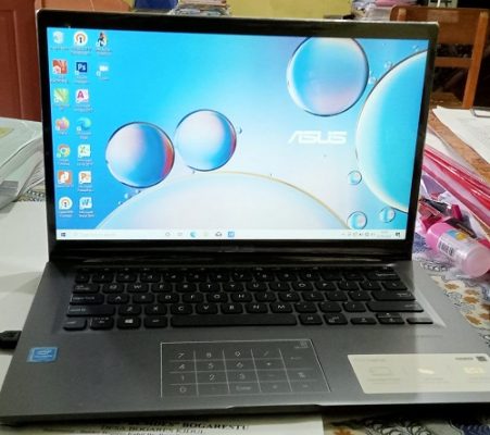 Laptop yang di bawa kabur oknum LSM