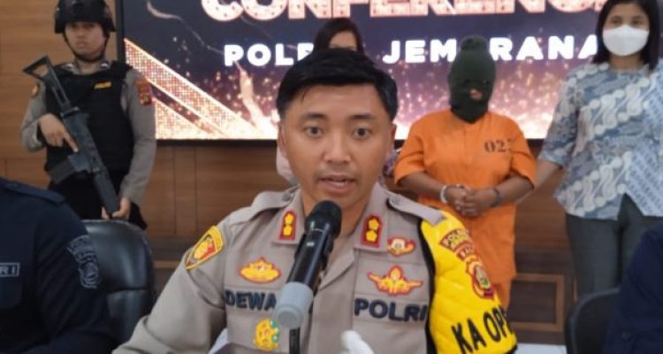 Ket poto: Kapolres Jembrana ungkap kasus ekploitasi anak di Jembrana