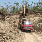 Ket poto; Lokasi galian C di Banjar Munduk Kemoning