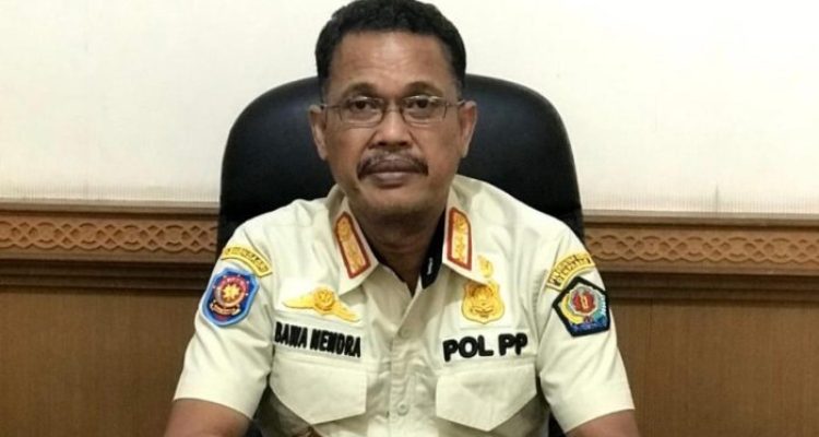 Ket poto: Kasat Pol PP Kota Denpasar, AA Ngurah Bawa Nendra Ket poto: Kasat Pol PP Kota Denpasar, AA Ngurah Bawa Nendra
