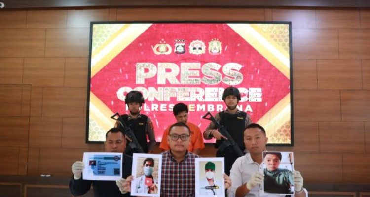 Ket poto: Pelaku penipuan berkedok dokter spesialis