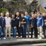 Ket poto: PWI dan Diskominfo HSS kunjungi Kantor PWI Bali