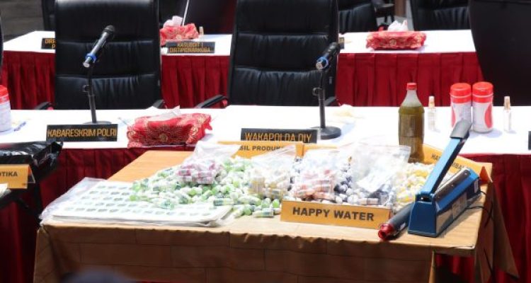 Ket poto: Barang bukti narkoba berhasil diamankan Bareskrim