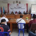 Ket poto: KPU Jembrana Gelar Rapat Persiapan Kampanye