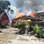 Ket poto: Rumah korban warga Banjar Asahduren Ket poto: Rumah korban warga Banjar Asahduren