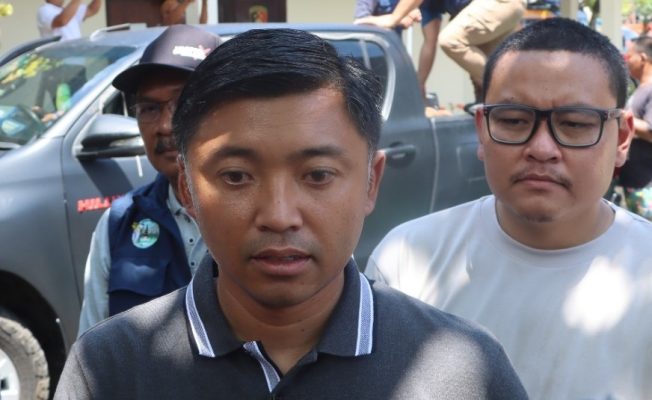 Ket poto: Kapolres Jembrana AKBP I Dewa Gde Juliana didampingi Kasar Reskrim Polres Jembrana