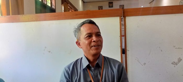 Ket pot: Kordiv Penanganan Pelanggaran dan Penyelesaian Sengketa Bawaslu Jembrana, Pande Made Ady Muliawan