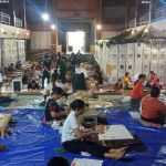 Ket poto: Proses pelipatan suara calon legislatif di Gedung Auditorium Pemkab Jembrana