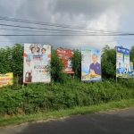 Ket poto: pemasangan baliho di salah satu lahan di Jembrana Ket poto: pemasangan baliho di salah satu lahan di Jembrana