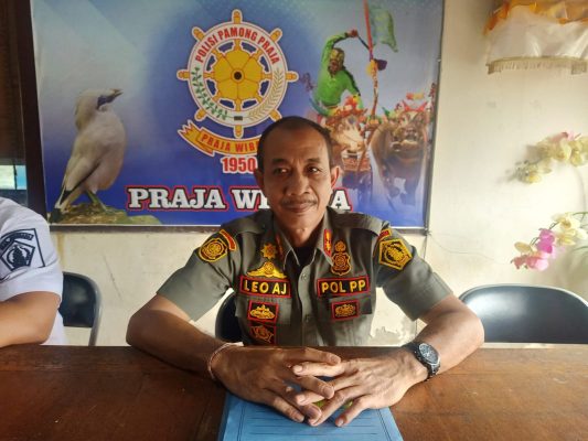 Ket poto: Kasatpol PP Jembrana, I Made Leo Agus Jaya
