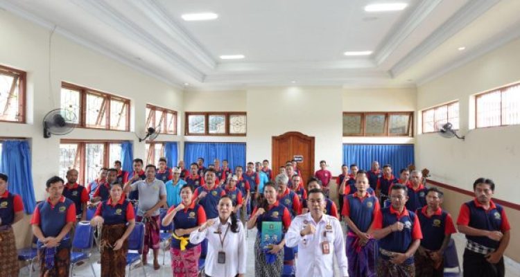 Ket poto: WBP Rutan Kelas IIB Negara