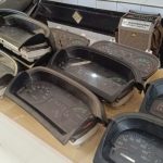 Ket poto: Spedometer truk yang berhasil dicuri