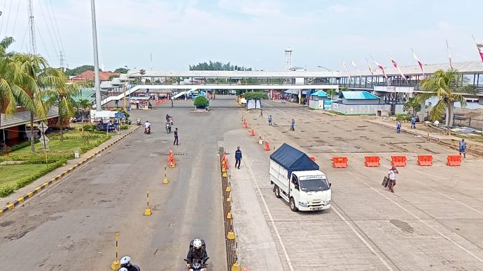 Ket poto: Situasi Pelabuhan Gilimanuk. Senin (8/4/2024)