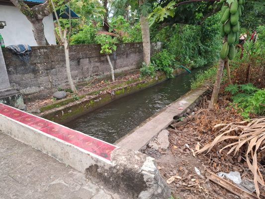 Ket poto: lokasi korban hanyut