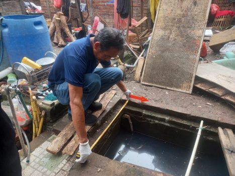 Ket poto: Lokasi balita tenggelam