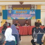 Ket poto: Rapat lintas sektoral Kecamatan Arjasa