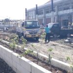 Ket poto: proyek Pasar Umum Negara