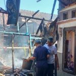 Ket poto: kondisi rumah korban setelah terjadi kebakaran Ket poto: kondisi rumah korban setelah terjadi kebakaran