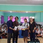 Ket poto: Sosialisasi HIV/AIDS di SMK Marsudirini Jembrana