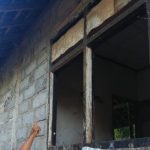 Ket poto: Tempat korban gantung diri