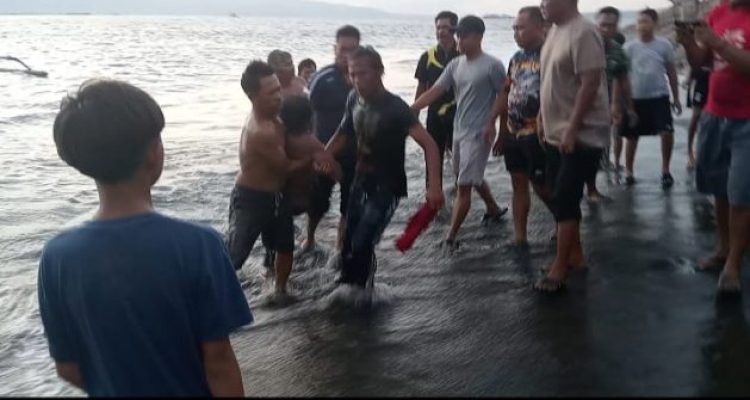 Ket poto: Korban berhasil diselamatkanoleh nelayan di Gilimanuk
